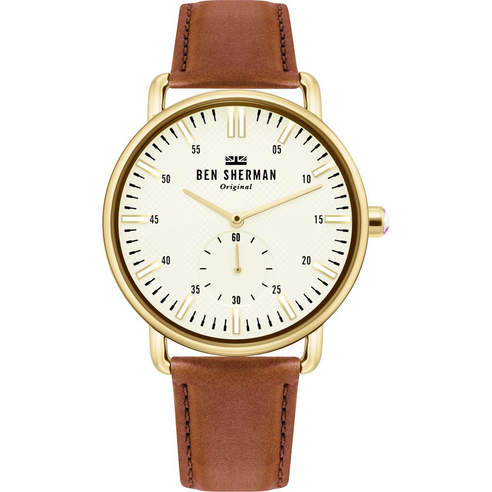 Ben Sherman Brown Leather Dress Watch